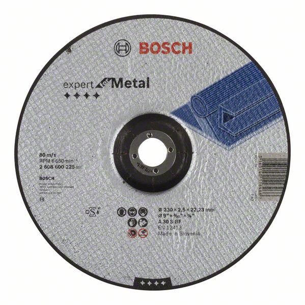  , , Expert for Metal Bosch A 30 S BF, 230 mm, 2,5 mm (2608600225)