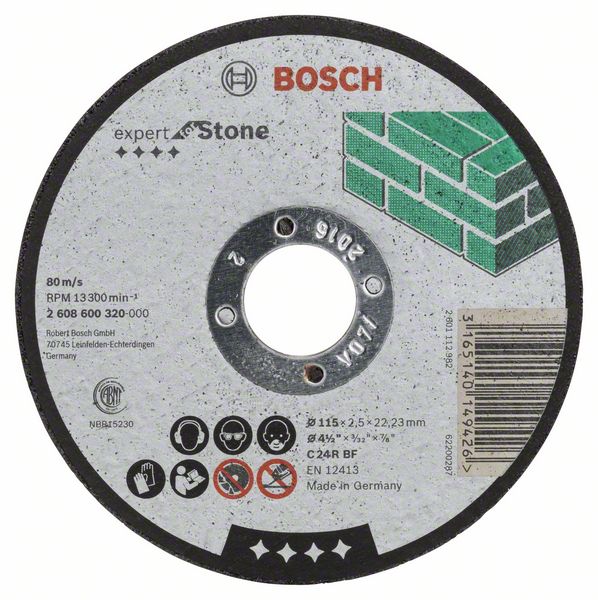  , , Expert for Stone Bosch C 24 R BF, 115 mm, 2,5 mm (2608600320)