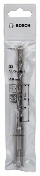  SDS-plus-1 Bosch 8 x 100 x 160 mm (2608680270) Bosch