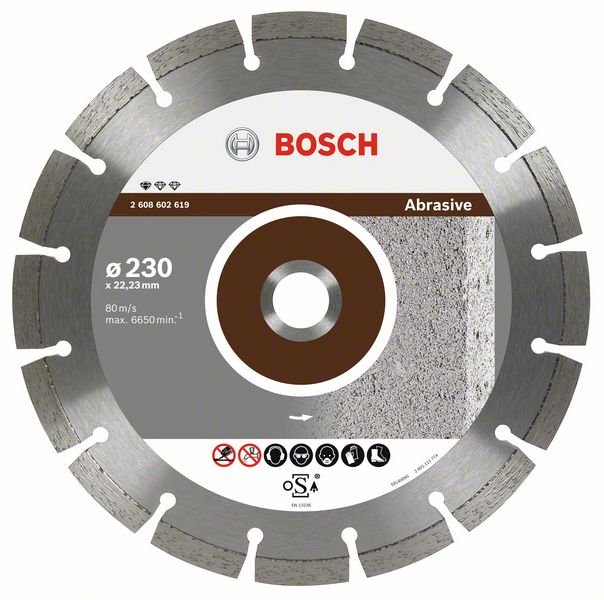    Standard for Abrasive Bosch 125 x 22,23 x 6 x 7 mm (2608602616) Bosch