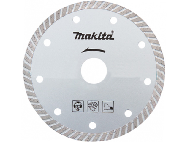 Алмазный диск сплошной рифленый по бетону 230x22,23 Makita