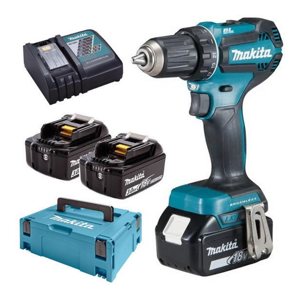 Дрель-шуруповерт безударная аккумуляторная Makita DDF485RF3J
