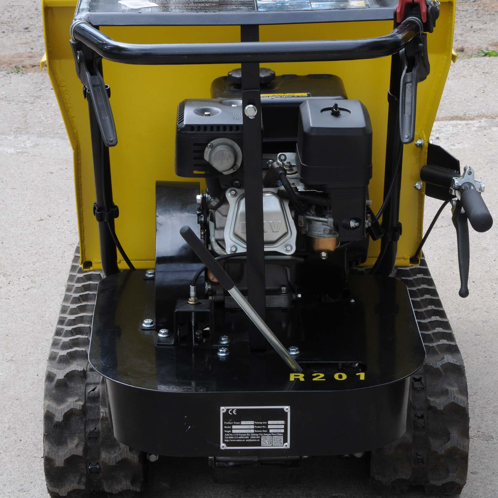 Тележка грузовая самоходная SKIPER BY300C (LONCIN G160F, 5 л.с., 300 кг)- фото5
