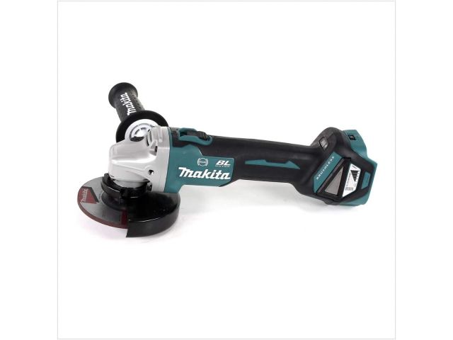 Углошлифмашина MAKITA  DGA 513 RTJ (2*5.0 Ah, MAKPAC) DGA513RTJ