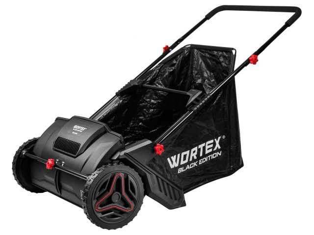 Собиратель листьев механический WORTEX HLS 5310 в кор. шир. 53 см., выс. 5-40 мм. (Ручной привод, регулировка высоты, мусоросборник 100 л.)