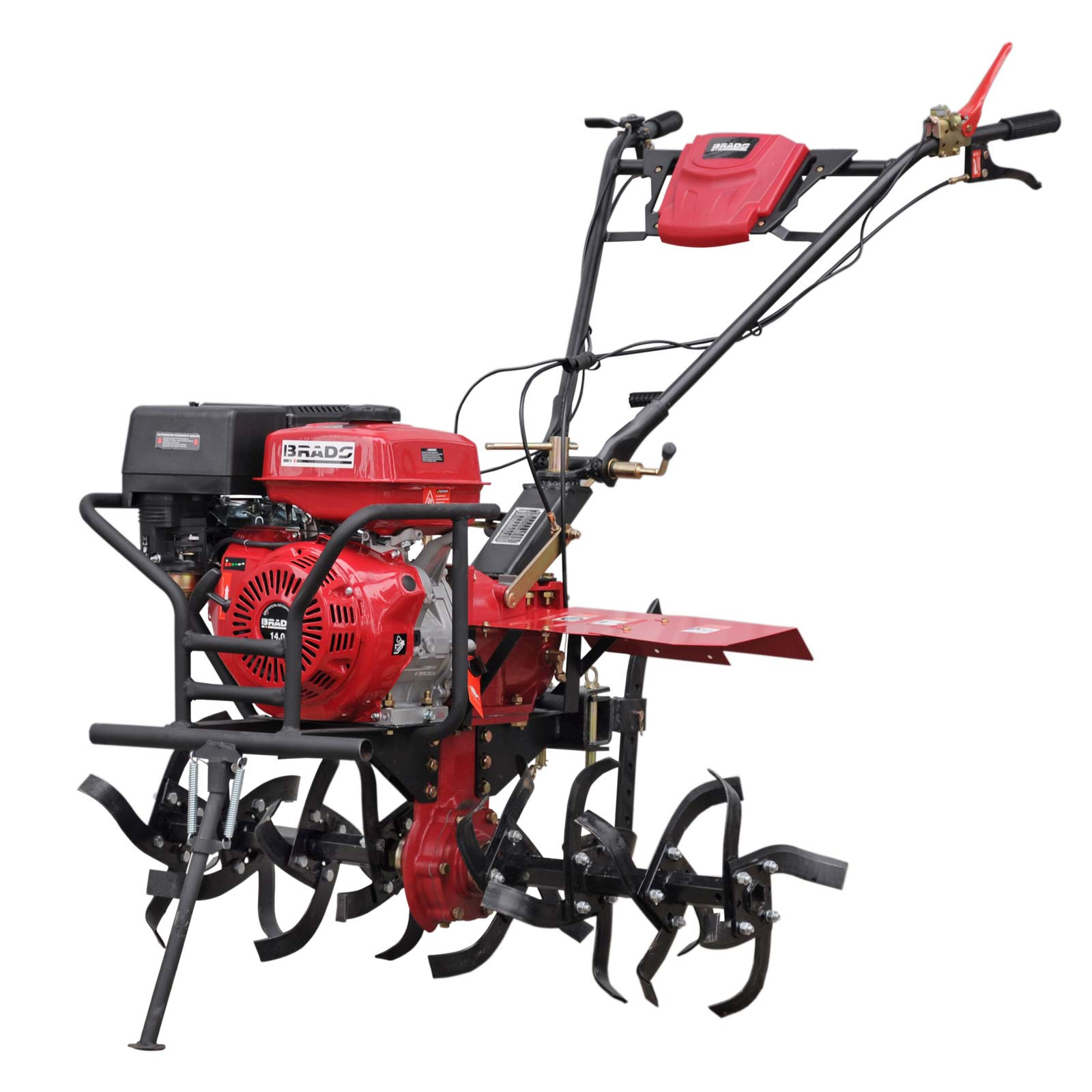 Культиватор BRADO GM-1000SB (10 л.с, без ВОМ, пон.пер, 3+1,кенгурятник, без колёс)- фото3