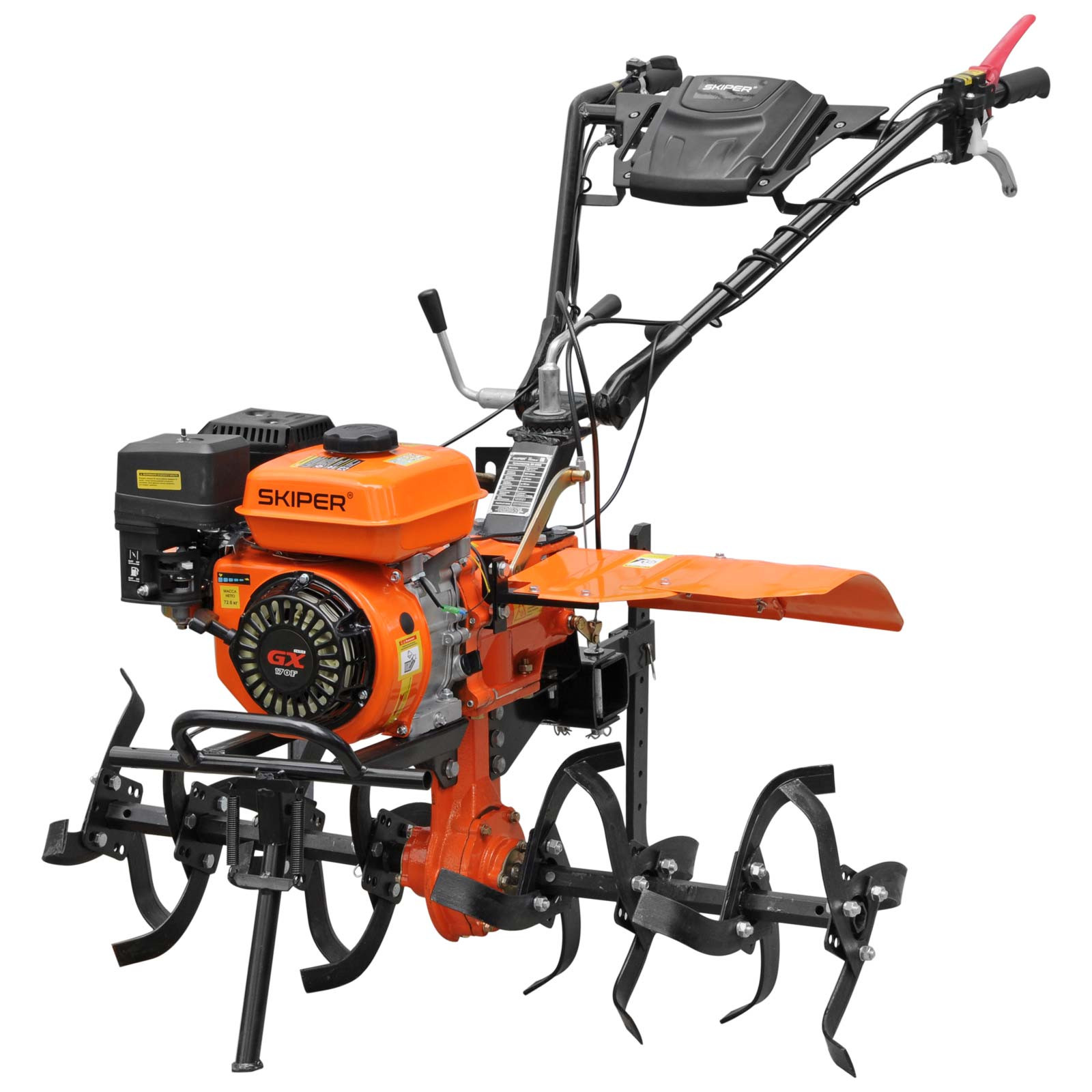 Культиватор SKIPER SK-850S (8 л.с., без ВОМ, пон.передача, 3+1, без колёс)- фото2