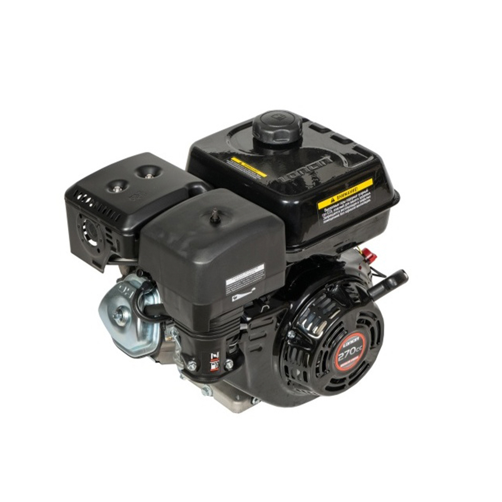 Двигатель бензиновый LONCIN G270F (9.0 л.с., 25*60 мм, шпонка)- фото3