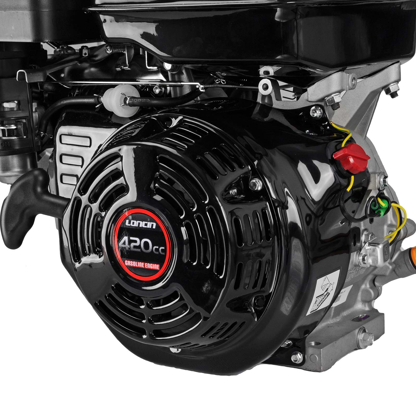 Двигатель бензиновый LONCIN G420F (15.0 л.с., 25*35 мм, ШЛИЦ)- фото5