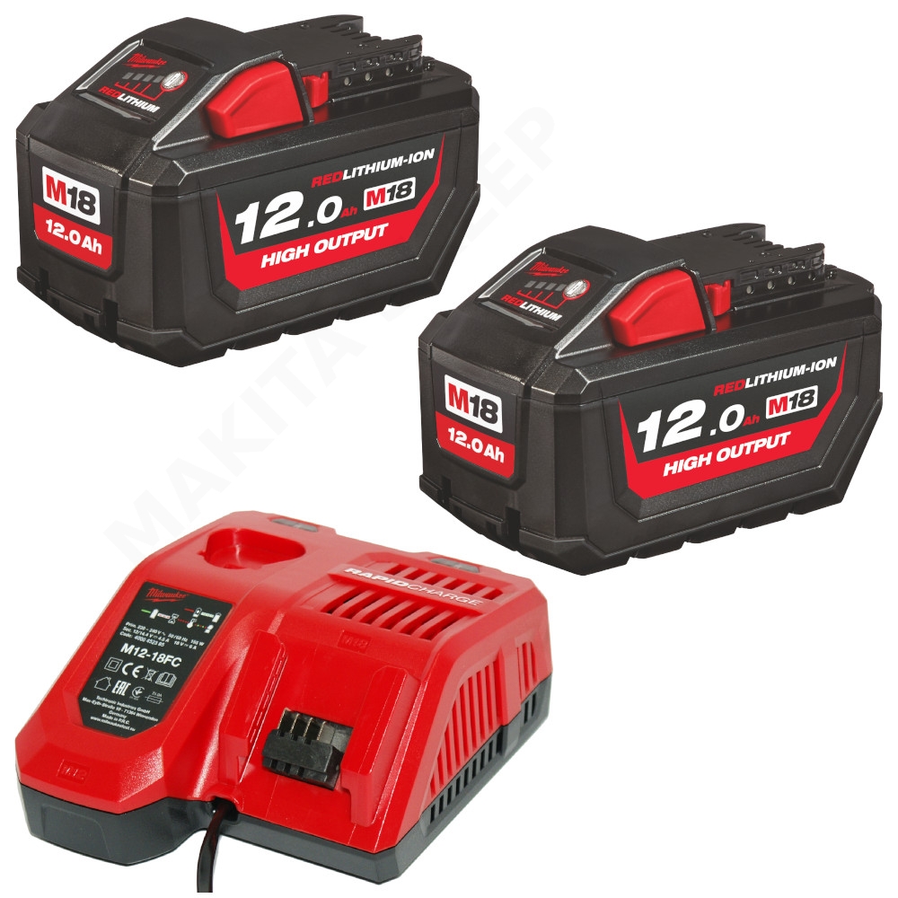 Комплект аккумулятор и зарядное устройство Milwaukee M18 NRG-122 (4933464261)