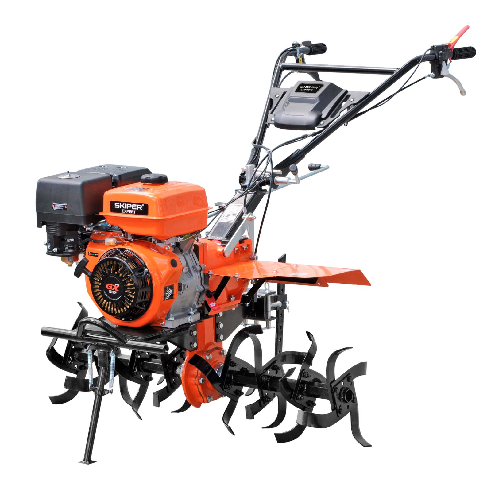 Мотоблок SKIPER SP-1800SE Expert (18 лс, с ВОМ ф18х20, 3+1, 2 год.гарант, без колёс)- фото2