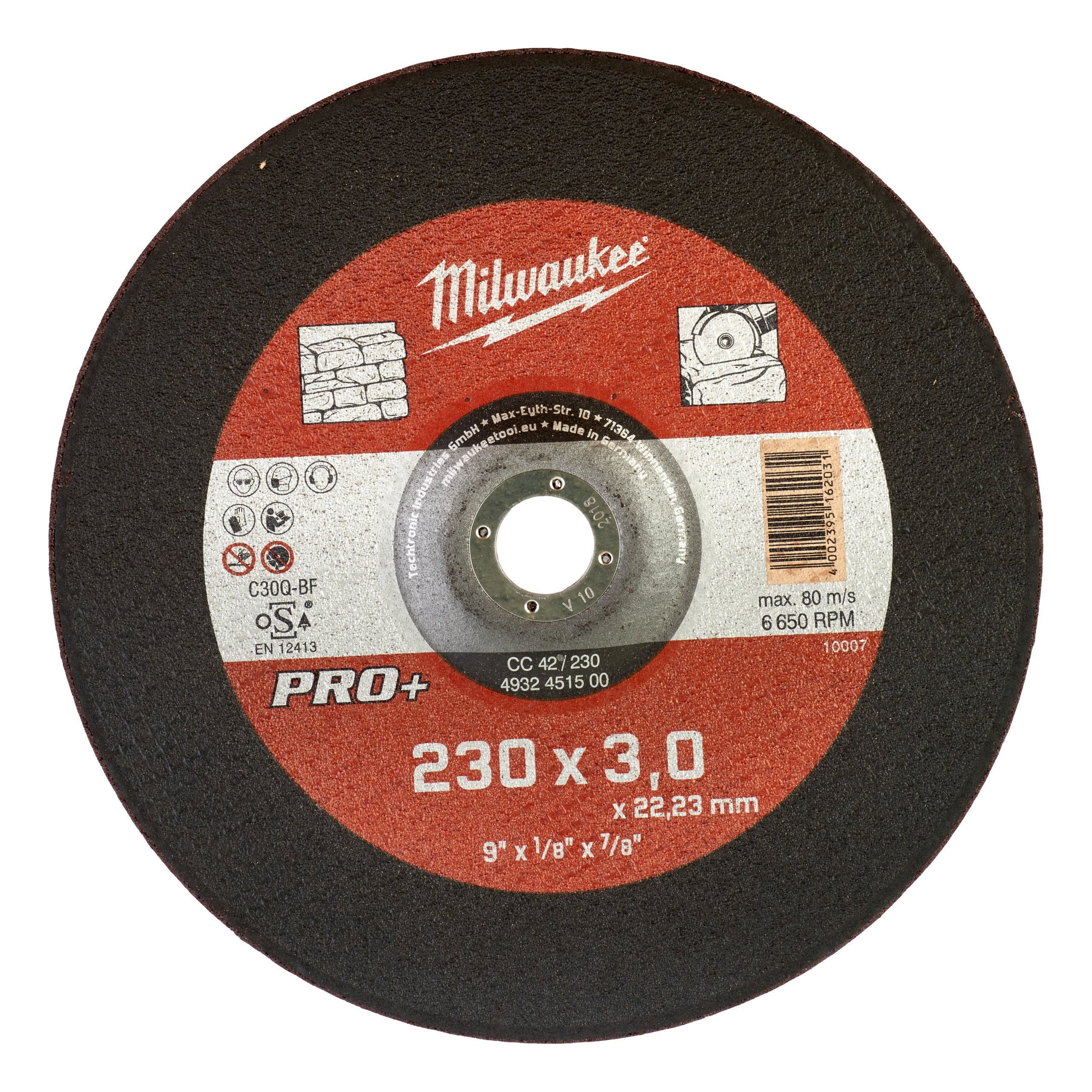 Milwaukee PRO+ CC42 230х3 (4932451500)