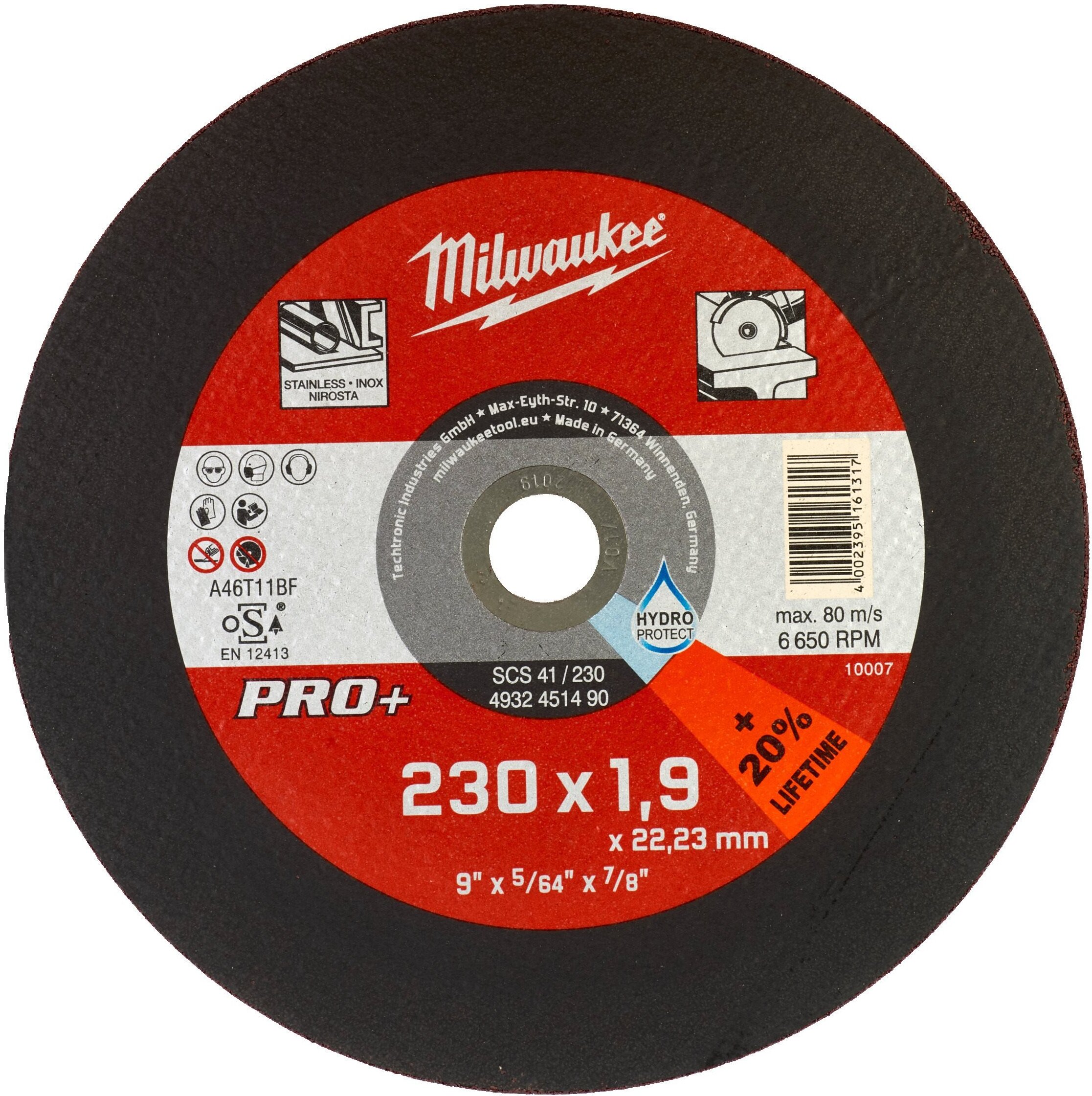 Milwaukee PRO+ SCS41 230x1.9 (4932451490)