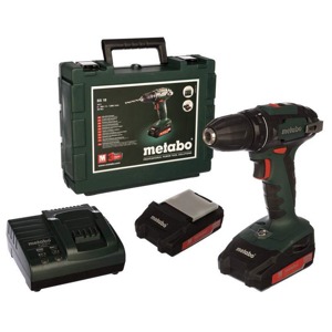 Дрель-шуруповерт Metabo BS 18 602207560 (с 2-мя АКБ 2 Ah)