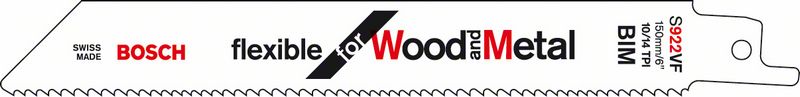   S 922 VF Bosch Flexible for Wood and Metal (2608656017)
