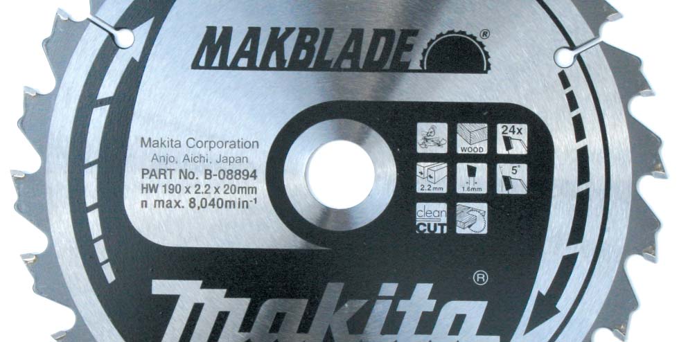 Пильный диск 190х20х2.2х48T по дереву MAKBLADE Makita