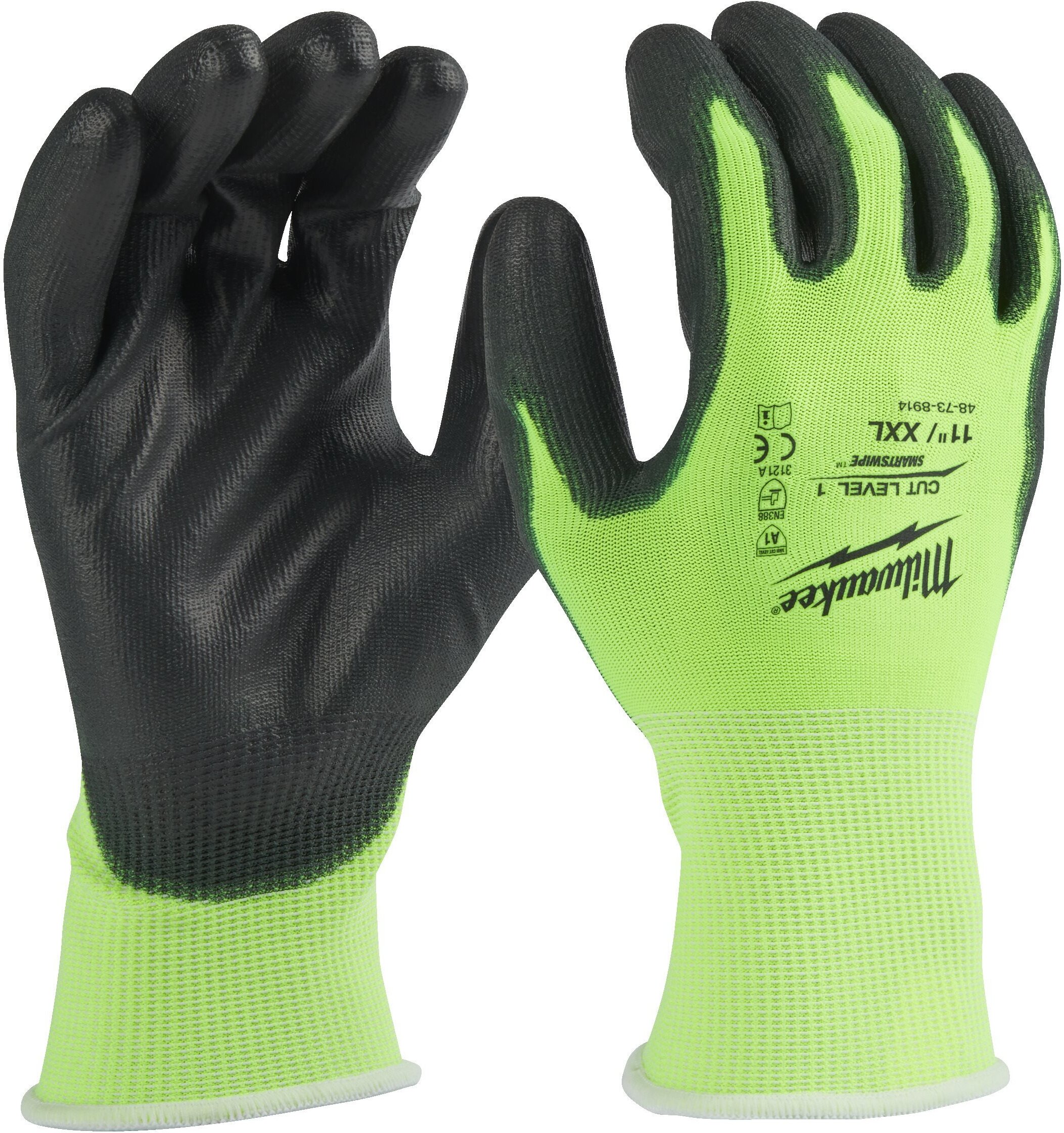 Milwaukee Hi-Vis Cut level 1/A 11/XXL (4932479920)