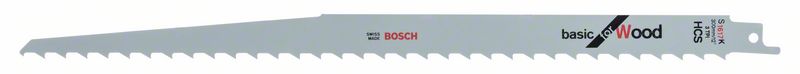 Пильное полотно S 1617 K Bosch Basic for Wood (2608650679) Bosch