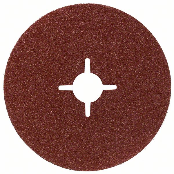 Фибровый шлифкруг R444, Expert for Metal Bosch 125 мм, 22,23 мм, 36 (2608607250) Bosch- фото