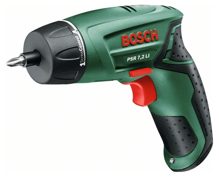 Аккумуляторный шуруповёрт Bosch PSR 7,2 LI (0603957720)