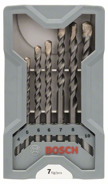 Набор из 7 сверл по бетону CYL-3 Bosch 4; 5; 6; 6; 7; 8; 10 mm (2607017082)- фото2