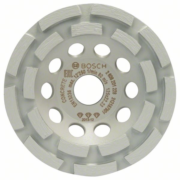 Алмазный чашечный шлифкруг Best for Concrete Bosch 125 x 22,23 x 4,5 мм (2608201228) Bosch