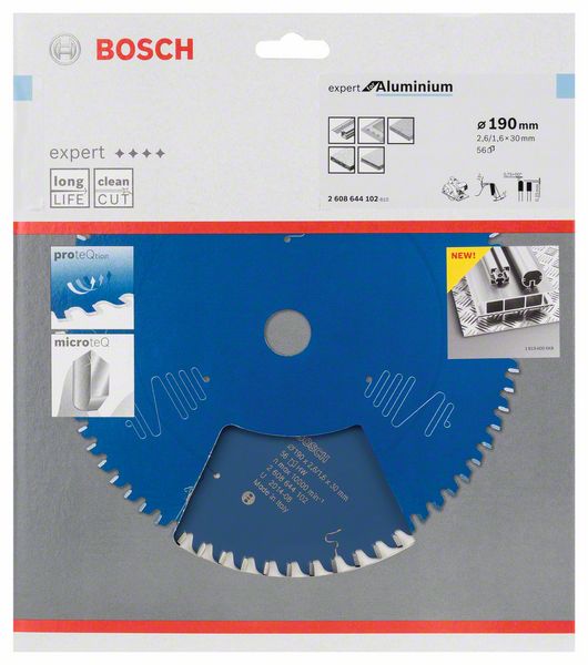 Диск пильный Freud для циркулярок 190-30 Expert for Aluminium  56зуб, BOSCH (2608644102) Bosch