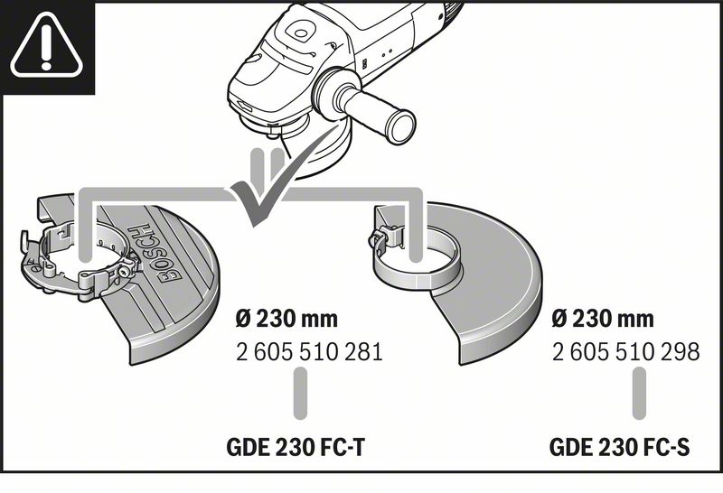 Система пылеудаления GDE 230  FC-T Professional, BOSCH (1600A003DM) Bosch