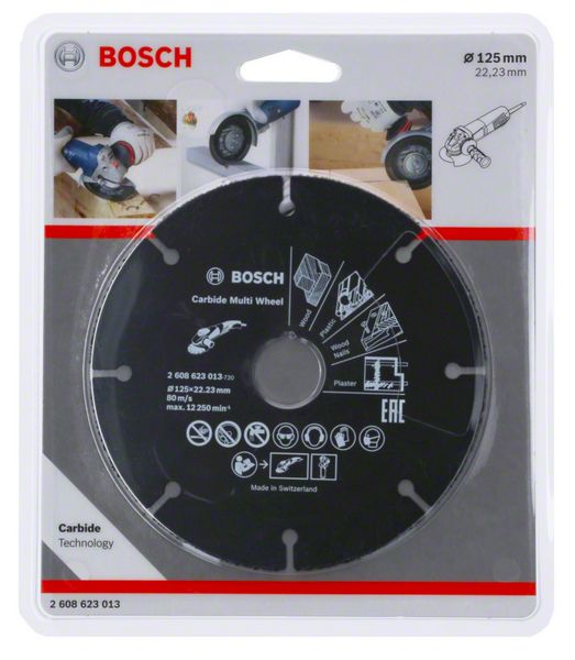 Диск отрезной 125x1x22.23 BOSCH Multi Wheel (2608623013) Bosch