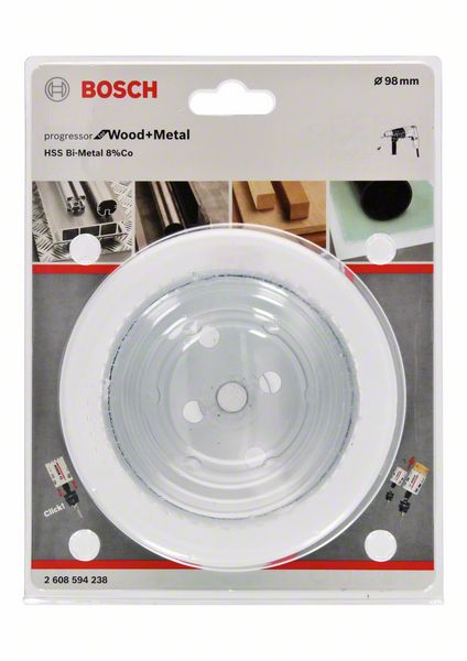 Коронка Progressor for Wood and Metal   98мм, BOSCH(2608594238) Bosch