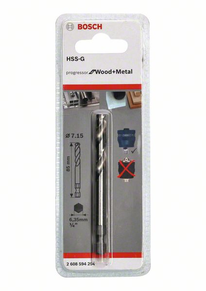   Plus HSS-G 7,15x 85 , BOSCH(2608594254) Bosch