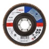 Круг лепестковый 115х222 мм K120 конический STANDARD FOR METAL BOSCH