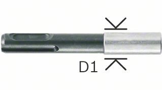 Универсальные держатели Bosch 1/4", 78 мм, 11 мм (2607000206) Bosch