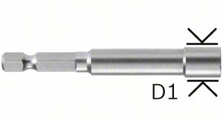 Универсальные держатели Bosch 1/4", 75 мм, 9,3 мм (3603008502) Bosch