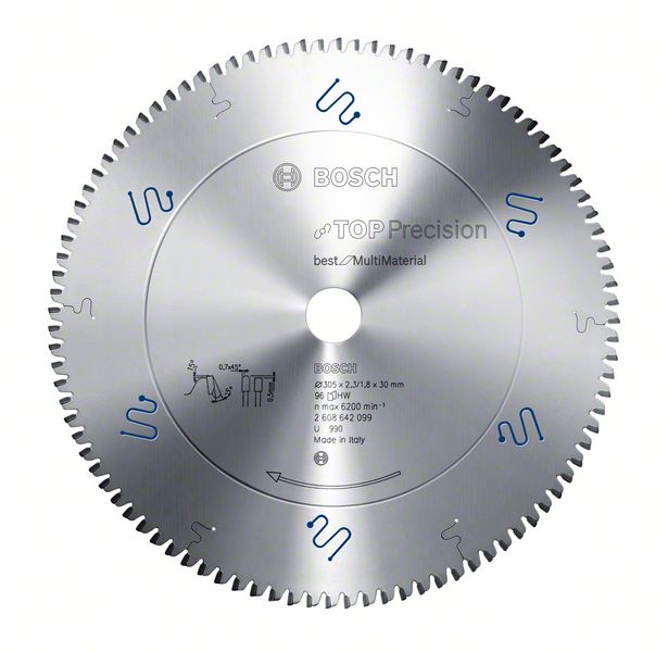 Пильный диск Top Precision Best for Multi Material Bosch 305 x 30 x 2,3 mm, 96 (2608642099) Bosch