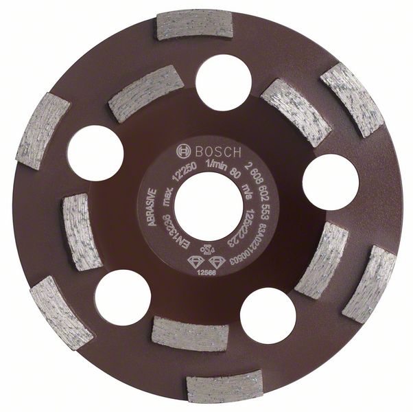 Алмазный чашечный шлифкруг Expert for Abrasive Bosch 125 x 22,23 x 4,5 мм (2608602553) BOSCH