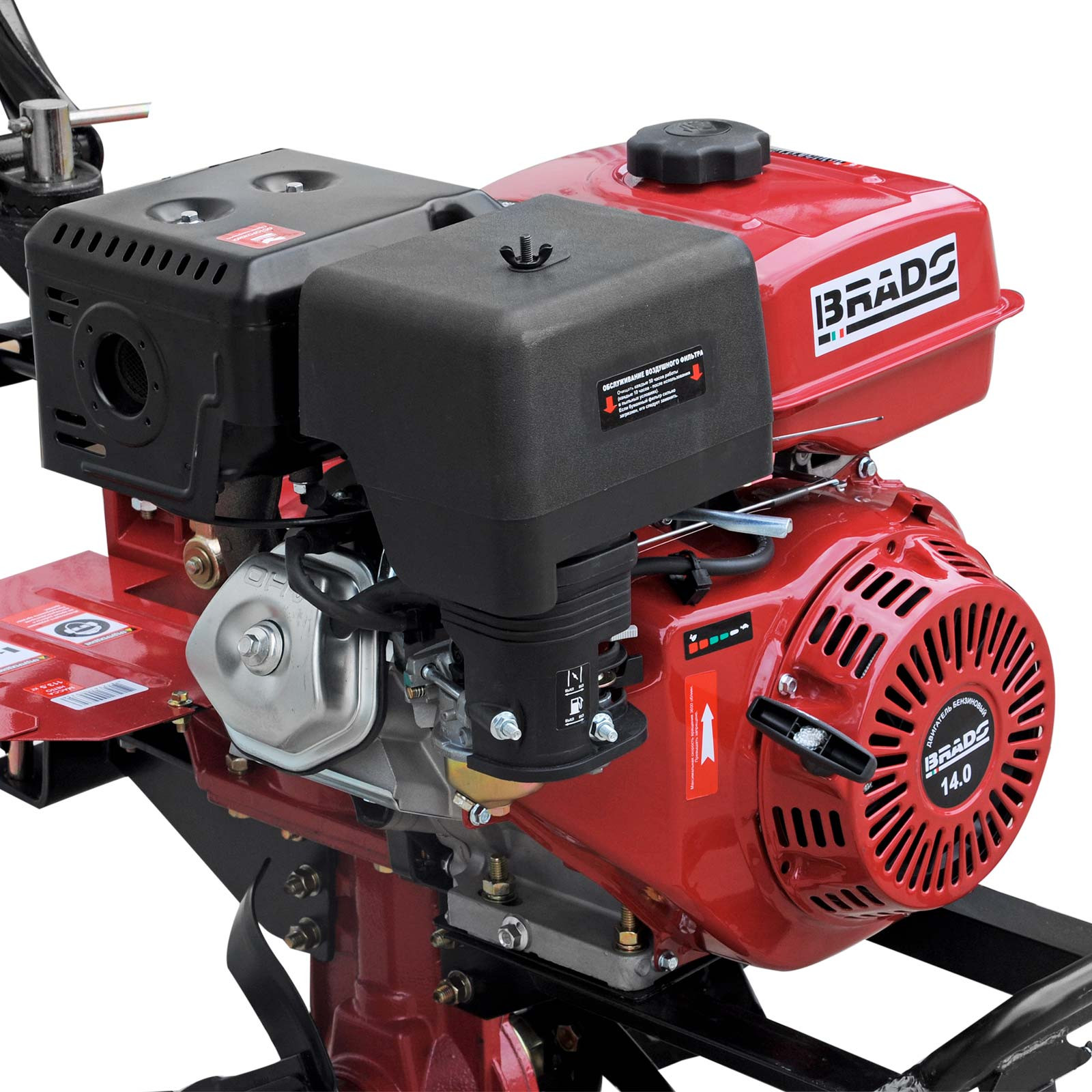 Культиватор BRADO GM-1400S (14 л.с, без ВОМ, пон.пер, 3+1, без колёс)- фото4