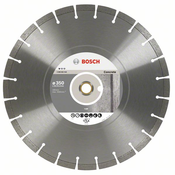 Алмазный отрезной круг Standard for Concrete Bosch 450 x 25,40 x 3,6 x 10 mm (2608602546) BOSCH