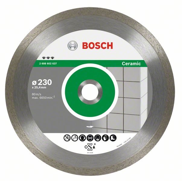 Диск отрезной алмазный Bosch 2.608.602.637