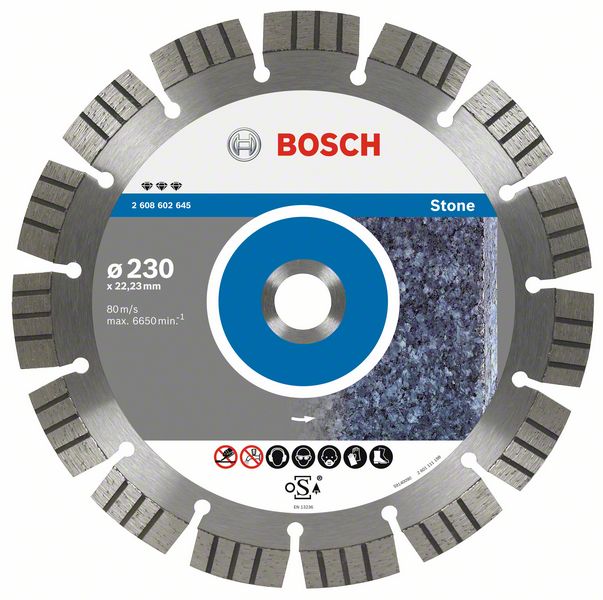 Диск отрезной алмазный Bosch 2.608.602.645