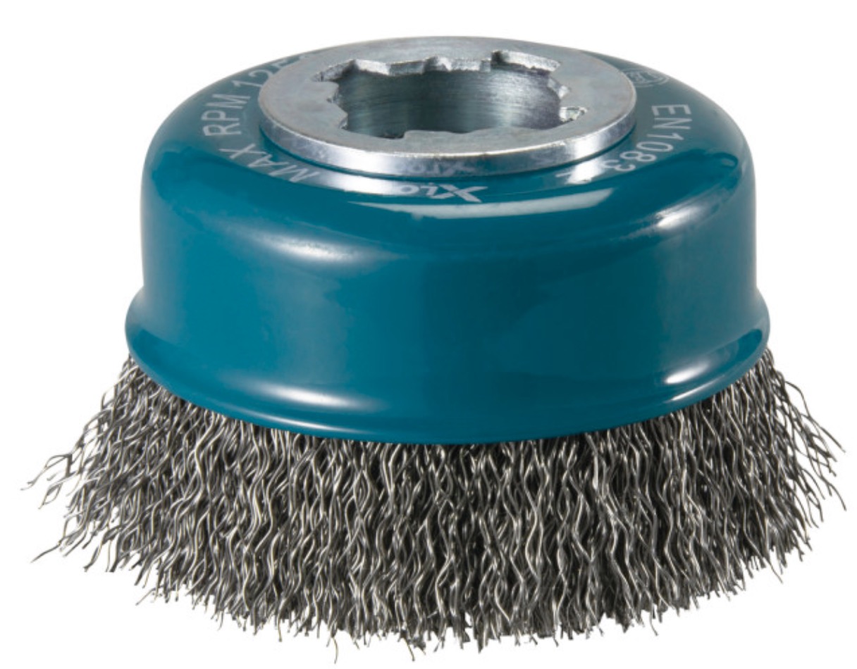Щетка проволочная чашечная (d75 мм / пров 0,3 мм / X-lock), MAKITA