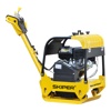 Виброплита SKIPER C160L-W (Loncin 9.0л.с., плита 65х42см., 30.5кН, 15м/мин, реверс, колеса)- фото