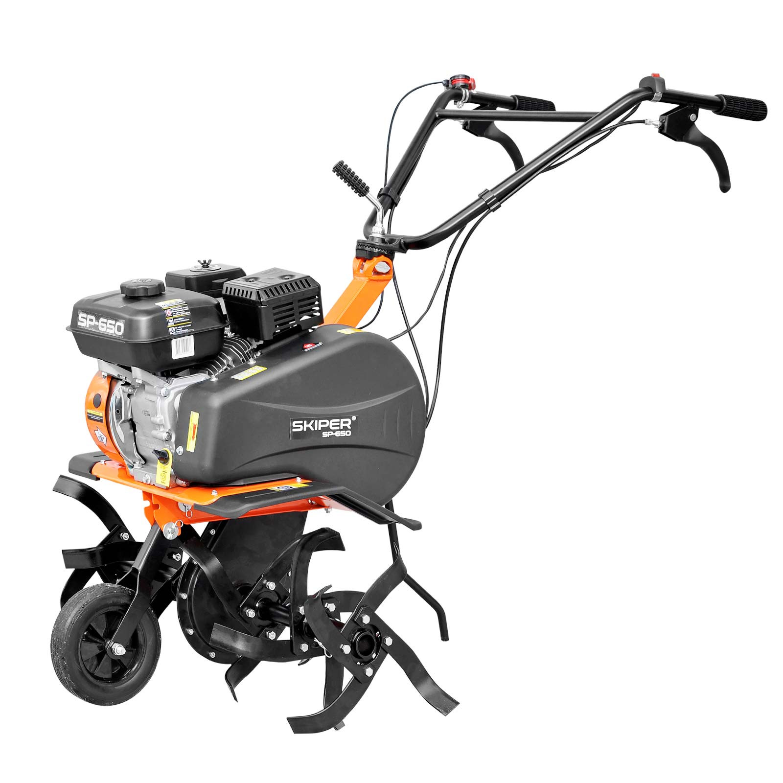 Культиватор SKIPER  SP-650  (8 л.с., без ВОМ, передач 1+1, 2 года гарантии, поворотная ручка)- фото2