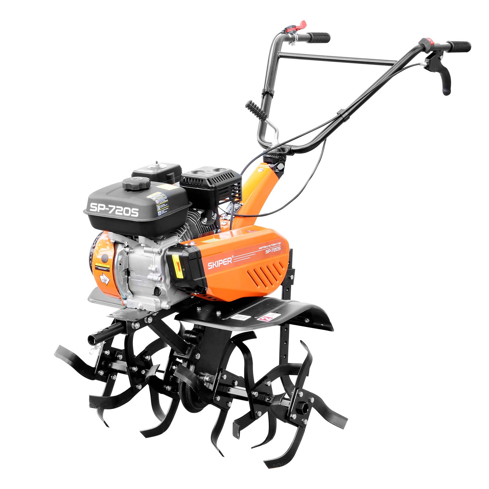 Культиватор SKIPER  SP-720S  (8 л.с., без ВОМ, передач 3+1, 2 года гарантии, без колёс)- фото3