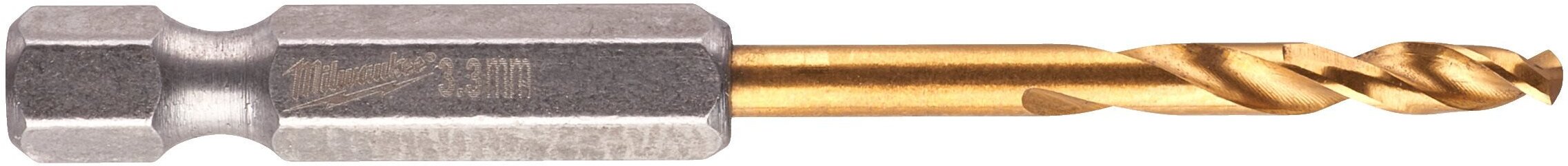 Milwaukee RedHEX HSS-TiN 3.3мм 2шт (4932471089)
