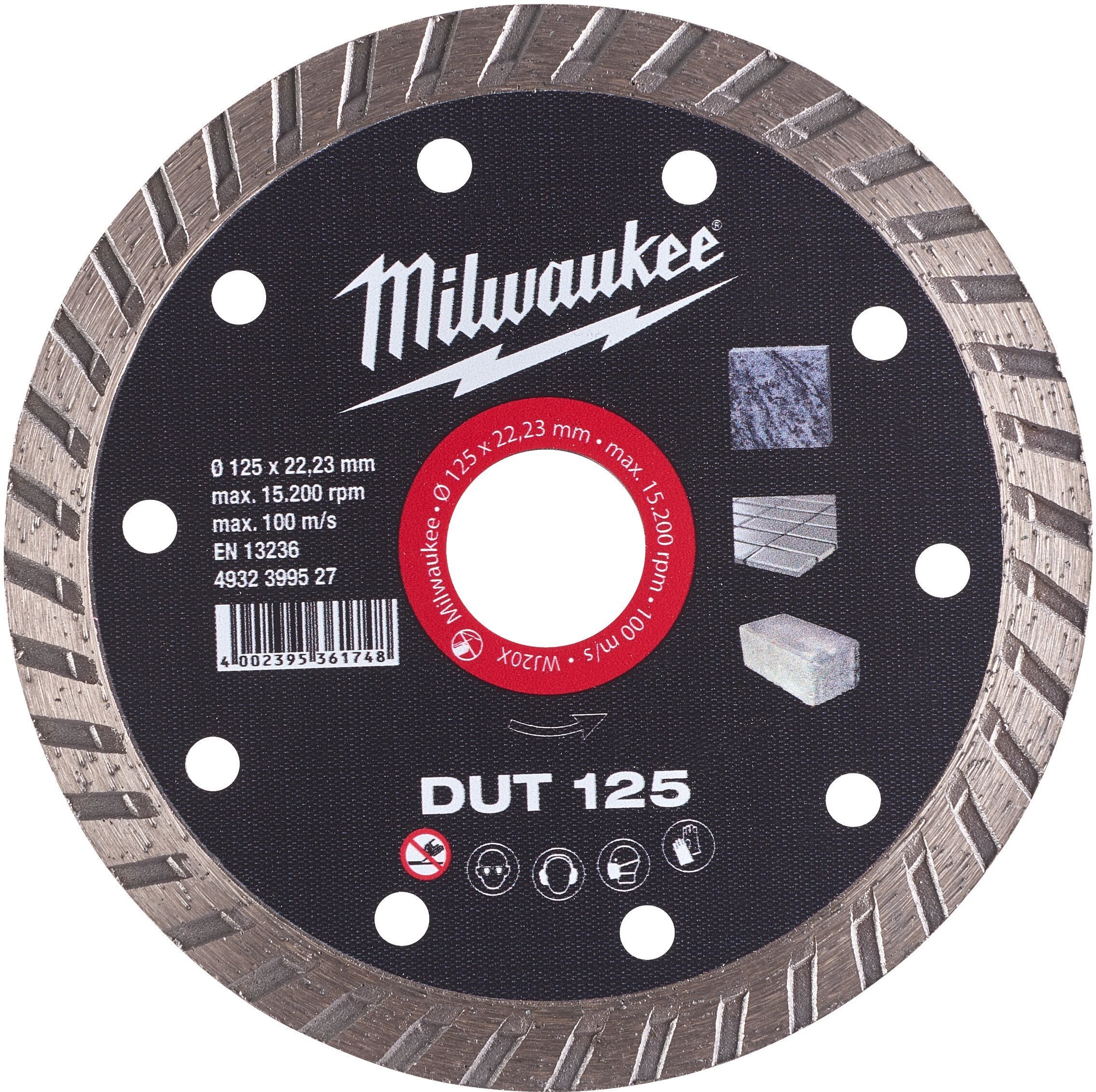 Milwaukee DUT 125мм (4932399527)