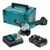 Углошлифмашина MAKITA DGA504RTJ аккумуляторная (18V / 2*5.0 Ah / DC18RC / Кейс)