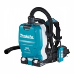 Пылесос строительный  DVC265ZXU ранцевый (36V / без АКБ и ЗУ / BL / 2 скор / AWS / 2 л) MAKITA DVC265ZXU
