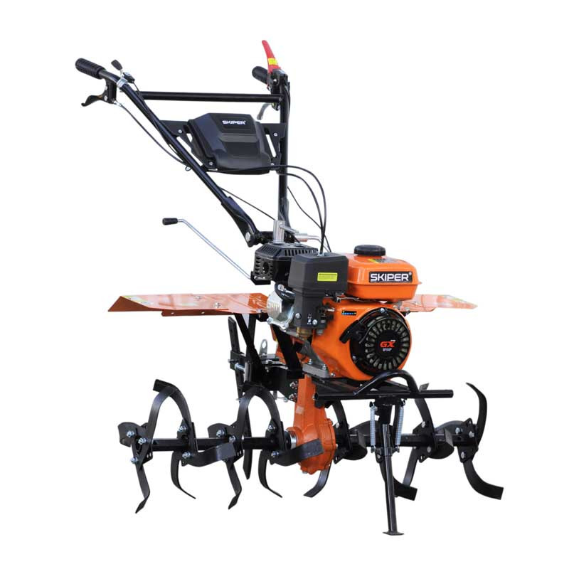 Культиватор SKIPER  SP-850S (8 л.с., без ВОМ, пон.передача, 3+1, 2 года гарантии, без колёс)- фото2