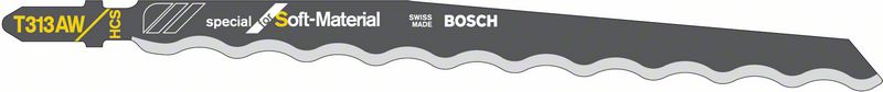 Пильное полотно T 313 AW Bosch Special for Soft Material (2608635187) Bosch